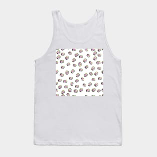 Cristal Holographic Vector Background Pattern Seamless Tank Top